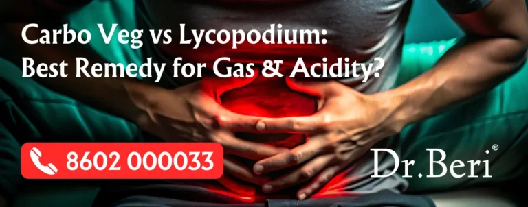 Carbo Veg vs Lycopodium: Which Suits Your Gas & Acidity Symptoms?