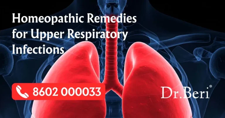 Homeopathy Remedies for Upper Respiratory Infections