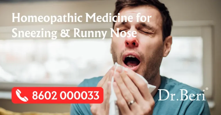 Homeopathic for Sneezing and Runny Nose