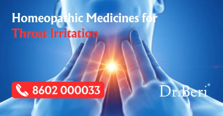 Throat Irritation Homeopathy Approach Guide